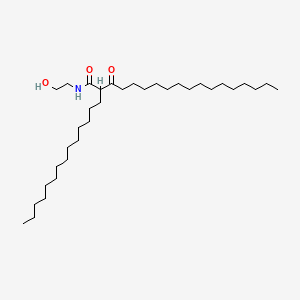 팔미토일팔미타마이드엠이에이 PubChem 분자구조식
