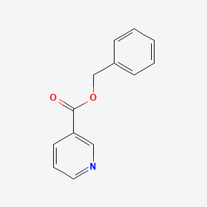 벤질니코티네이트 PubChem 분자구조식