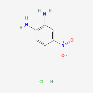4-나이트로-o-페닐렌다이아민에이치씨엘 PubChem 분자구조식