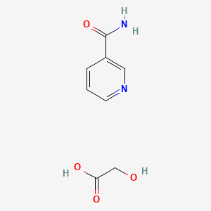 나이아신아마이드글라이콜레이트 PubChem 분자구조식
