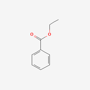 에틸벤조에이트 PubChem 분자구조식