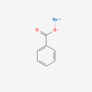 소듐벤조에이트 PubChem 분자구조식