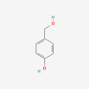 하이드록시벤질알코올 PubChem 분자구조식