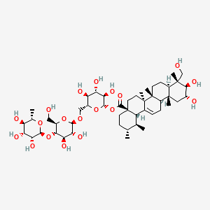 아시아티코사이드 PubChem 분자구조식