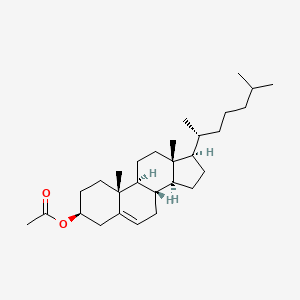 콜레스테릴아세테이트 PubChem 분자구조식
