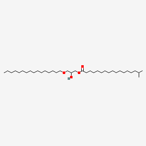 키밀아이소스테아레이트 PubChem 분자구조식