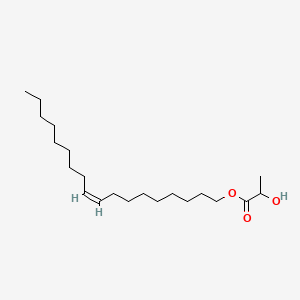 올레일락테이트 PubChem 분자구조식