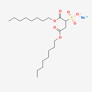 다이카프릴소듐설포석시네이트 PubChem 분자구조식