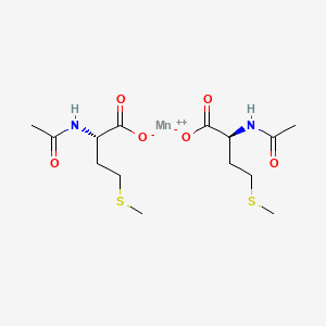 망가니즈아세틸메티오네이트 PubChem 분자구조식
