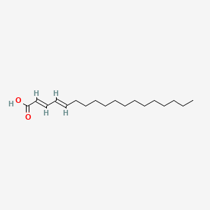 리놀레익애씨드 PubChem 분자구조식