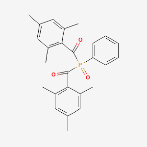 비스-트라이메틸벤조일페닐포스핀옥사이드 PubChem 분자구조식