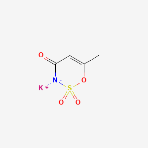 포타슘아세설팜 PubChem 분자구조식