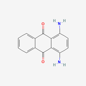 분산자색1호 PubChem 분자구조식