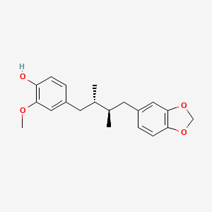 메이스리그난 PubChem 분자구조식