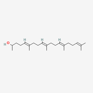제라닐제라닐아이소프로판올 PubChem 분자구조식