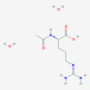 아세틸알지닌 PubChem 분자구조식