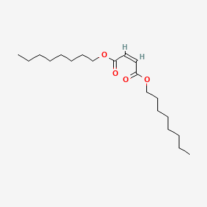 다이카프릴릴말레이트 PubChem 분자구조식
