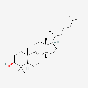 다이하이드로라노스테롤 PubChem 분자구조식