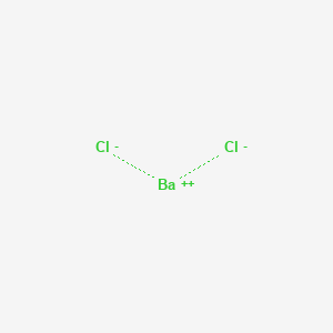 바륨클로라이드 PubChem 분자구조식