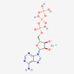 징크아데노신트라이포스페이트 PubChem 분자구조식