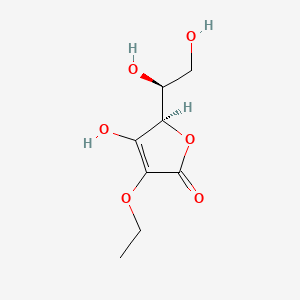 2-O-에틸아스코빅애씨드 PubChem 분자구조식