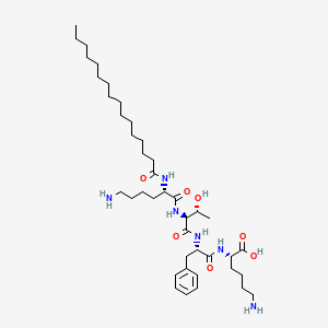 팔미토일테트라펩타이드-10 PubChem 분자구조식