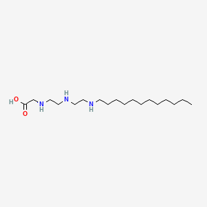 라우릴다이에틸렌다이아미노글라이신 PubChem 분자구조식