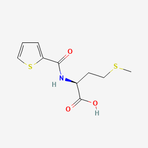 테노일메티오네이트 PubChem 분자구조식