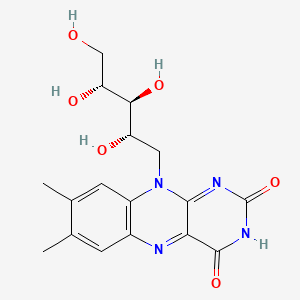 리보플라빈 PubChem 분자구조식