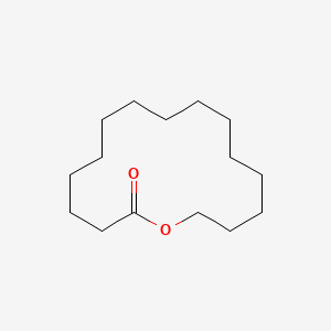 펜타데카락톤 PubChem 분자구조식