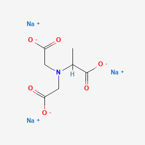 트라이소듐다이카복시메틸알라니네이트 PubChem 분자구조식