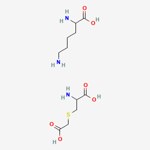 라이신카복시메틸시스테이네이트 PubChem 분자구조식