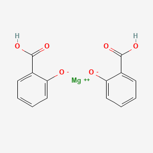 마그네슘살리실레이트 PubChem 분자구조식