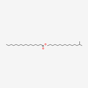 아이소세틸팔미테이트 PubChem 분자구조식