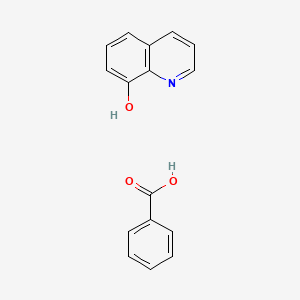 옥시퀴놀린벤조에이트 PubChem 분자구조식