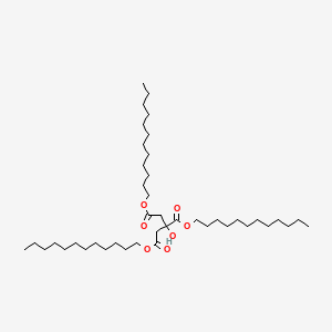 트라이라우릴시트레이트 PubChem 분자구조식
