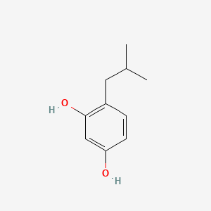 4-아이소부틸레조시놀 PubChem 분자구조식