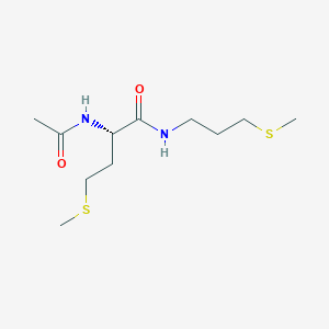 메틸티오프로필아미도아세틸메티오닌 PubChem 분자구조식