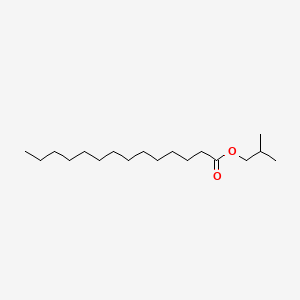 아이소부틸미리스테이트 PubChem 분자구조식