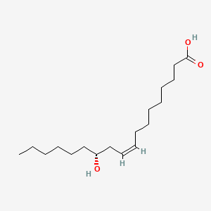 리시놀레익애씨드 PubChem 분자구조식