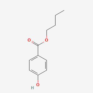 부틸파라벤 PubChem 분자구조식