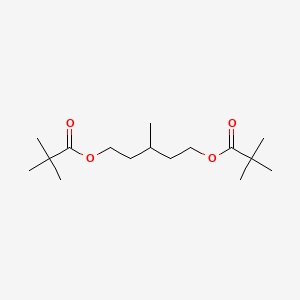 메틸펜탄다이올다이네오펜타노에이트 PubChem 분자구조식