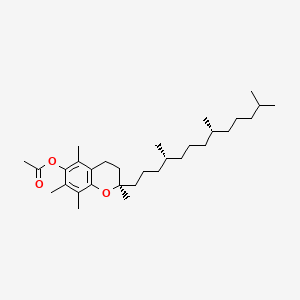 토코페릴아세테이트 PubChem 분자구조식