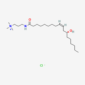 리시놀레아미도프로필트라이모늄클로라이드 PubChem 분자구조식