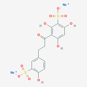 다이소듐플로레틴다이설포네이트 PubChem 분자구조식