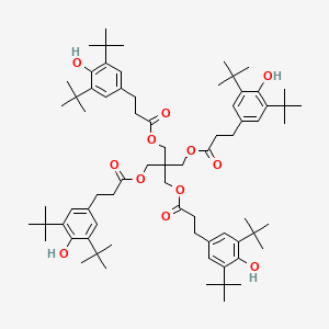 펜타에리스리틸테트라-다이-t-부틸하이드록시하이드로신나메이트 PubChem 분자구조식
