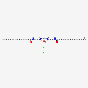 하이드록시프로필비스아이소스테아라미도프로필다이모늄클로라이드 PubChem 분자구조식