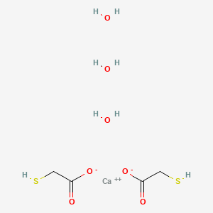 칼슘티오글라이콜레이트하이드록사이드 PubChem 분자구조식