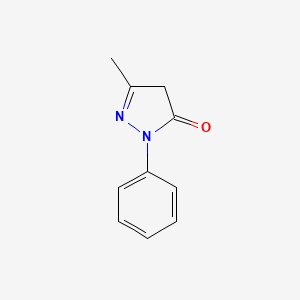 페닐메틸피라졸론 PubChem 분자구조식