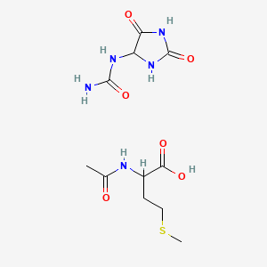 알란토인아세틸메티오닌 PubChem 분자구조식